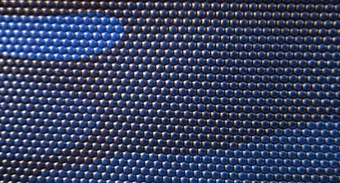 Surface Metallic Dots, Texture Deep Hexagon, Pattern Abstract Technology, B.. Stock Illustration