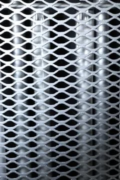 Surface of a metallic mesh 写真素材