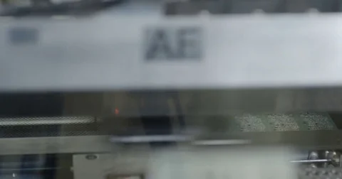 Surface Mount Technology (Smt). Machine. Pan 库存影片 73502507