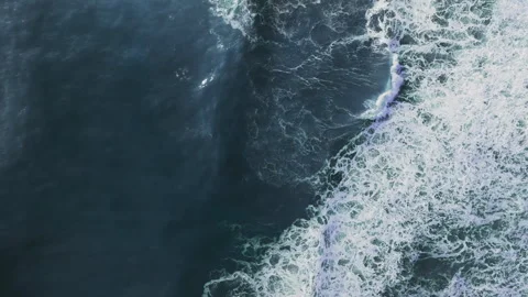 Surface Of The Moving Sea Stock Footage 301940529