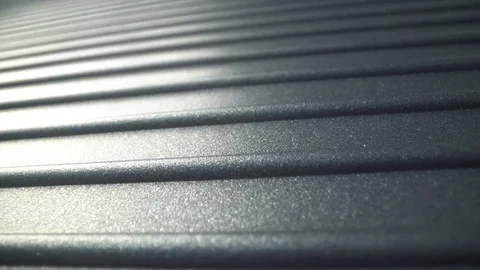 Surface of new metal grill pan. Abstract background Stock Footage 115779939