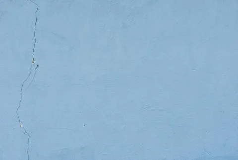 Surface of old damaged blue paint. Stock Photos