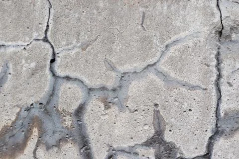 Surface old destroyed cement wall Stock Photos