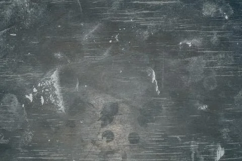 The surface of the old table is stained with dust and plaster. Dirty wooden Stock Photos