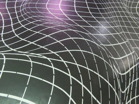 Surface with optical illusion Stock Photos