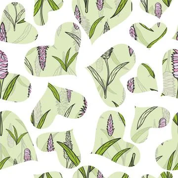 Surface pattern design. Great for retro summer fabric, scrapbooking, gift wra Stock Illustration