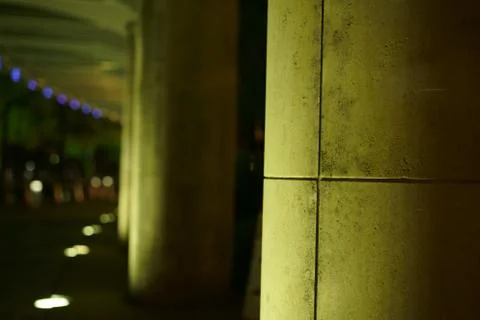 The surface of the pillar 库存照片