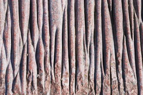 Surface of pink texture stone Stock Photos