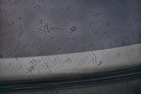 The surface of a plastic DVD disc. Fotos Stock