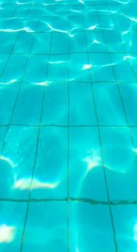 Surface of the pool Stock Photos