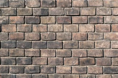 Surface of regular rectangular blocks joined with mortar Stock Photos