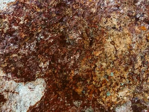 Surface rock floor stone closeup mineral sediment cave design wall Stock Photos