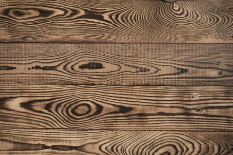 The surface of the rough baked boards Stock Photos