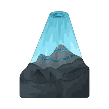 Surface Scan illustration Stock Illustration