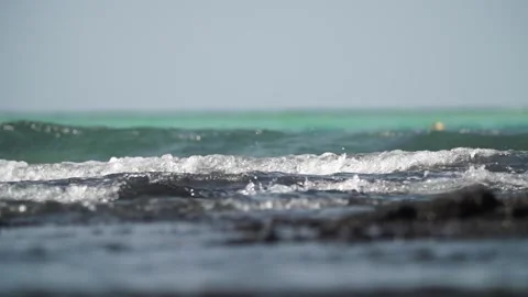 Surface of the sea with waves wave Stock-Footage 303391202