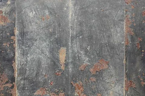 Surface shows rust and scratches from use Stock Photos