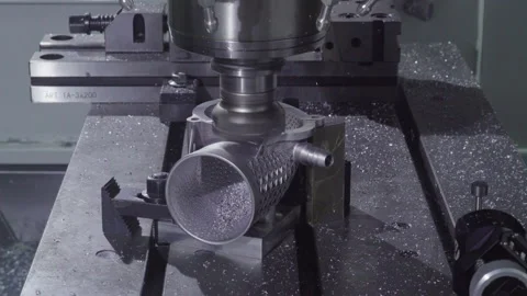 Surface Skimming on Milling Machine Video stock 169164929