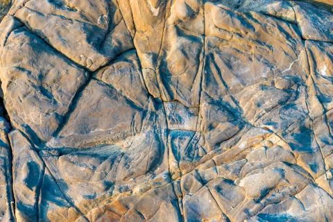 Surface smooth gray stone closeup Stock Photos