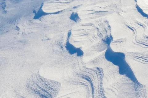 Surface of snow Foto stock