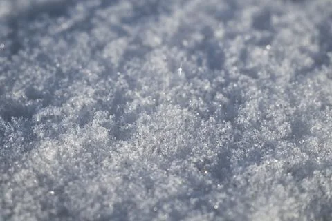 The surface of the snow Stock Photos