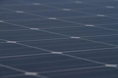 Surface of a solar panel Stock Photos