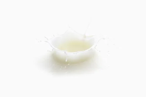 Surface of splashing milk Stock Photos