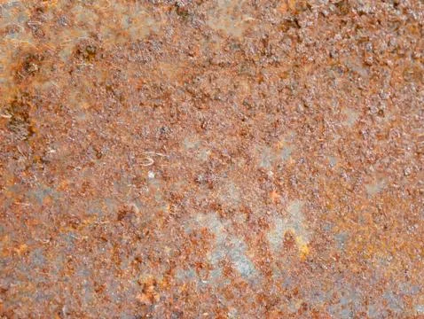 The surface of steel with rust. Stock Photos