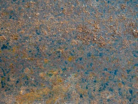 The surface of steel with rust. Stock Photos
