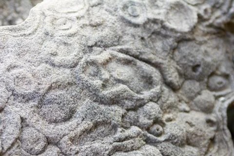 Surface of an stone wall. Black Stone background. Stock Photos