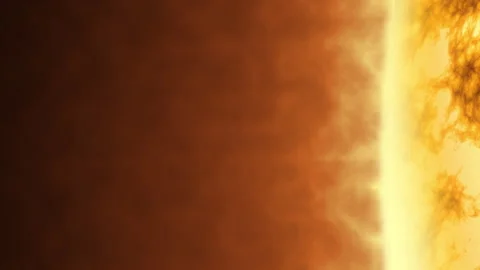 Surface of the Sun with High Energy Particles as Solar Flares and Small Jets of Stock Footage 317241118