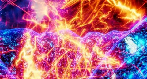 Surface of the sun Illustrazione stock