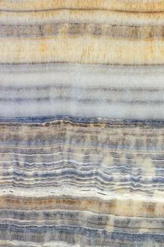 Surface, texture and background in beautiful striped marble with gray, brown  Stock Photos