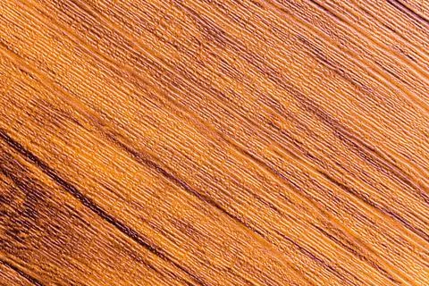 Surface texture of artificial wood top table made of plastic Stock Photos