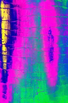 Surface texture with cracks. Lots of small cracks in the paint. Old metal w.. Illustrazione stock
