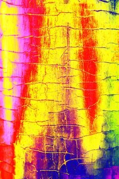 Surface texture with cracks. Lots of small cracks in the paint. Old metal w.. Illustrazione stock