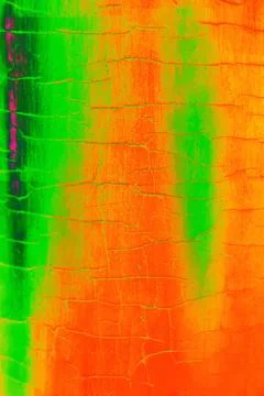 Surface texture with cracks. Lots of small cracks in the paint. Old metal w.. Illustrazione stock