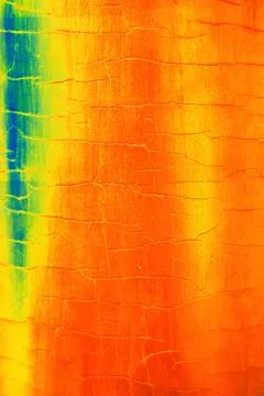 Surface texture with cracks. Lots of small cracks in the paint. Old metal w.. Illustrazione stock