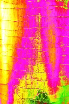 Surface texture with cracks. Lots of small cracks in the paint. Old metal w.. Illustrazione stock
