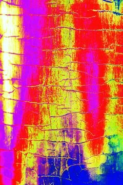 Surface texture with cracks. Lots of small cracks in the paint. Old metal w.. Illustrazione stock