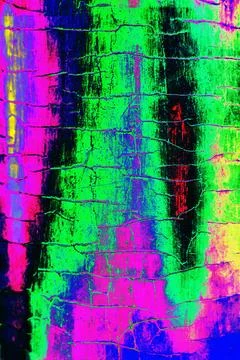 Surface texture with cracks. Lots of small cracks in the paint. Old metal w.. Illustrazione stock