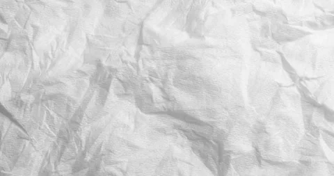 Surface texture of crumpled tissue, animated motion texture surface paper tissue Stock Footage 300938607