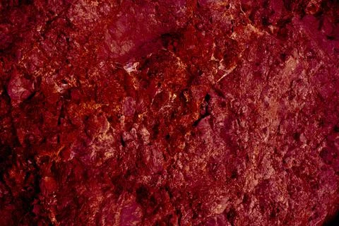 The surface texture of the red planet Mars. Desert in infrared light. Space Stock Photos