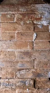 Surface texture rough bricks masonry texture detail isolated Stock Photos