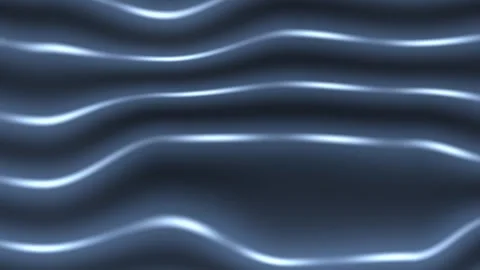 Surface texture with waves in blue and silver Stock Footage 339327436