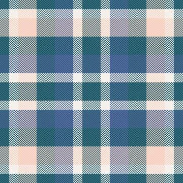 Surface vector background plaid, warm tartan textile texture. Curve seamles.. Stock Illustration