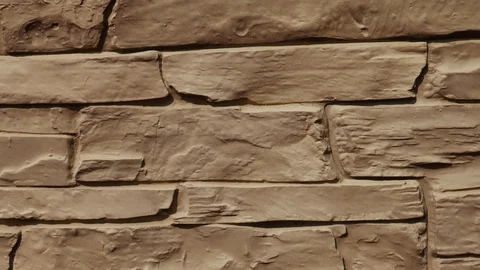 Surface wall of stone wall gray tones for use as background Stock Footage 128245753