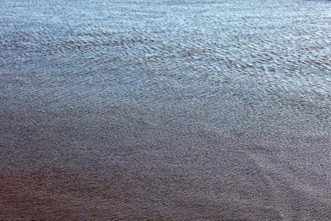 The surface of the water on the beach Stock Photos