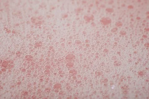 Surface of water with bubble Stock Photos