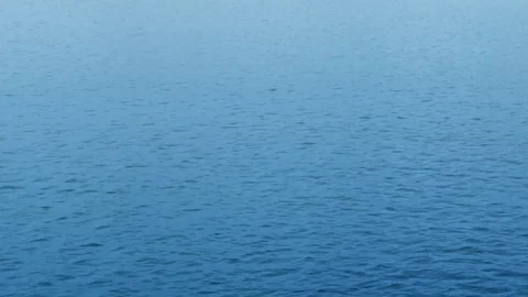 Surface of the water in the lake 库存影片 75010874