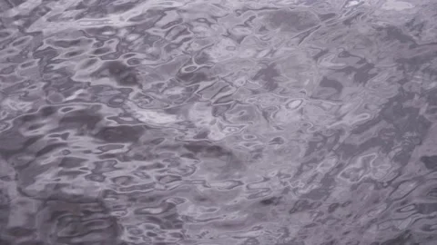 The surface of the water sways in the wind. Stock Footage 130656408